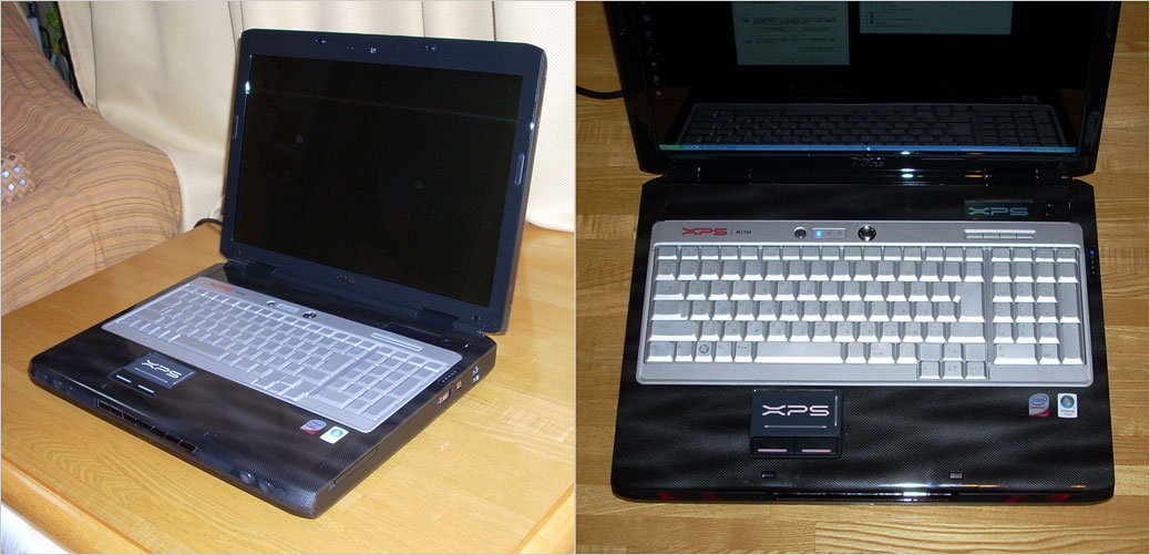 XPS M1730の外観