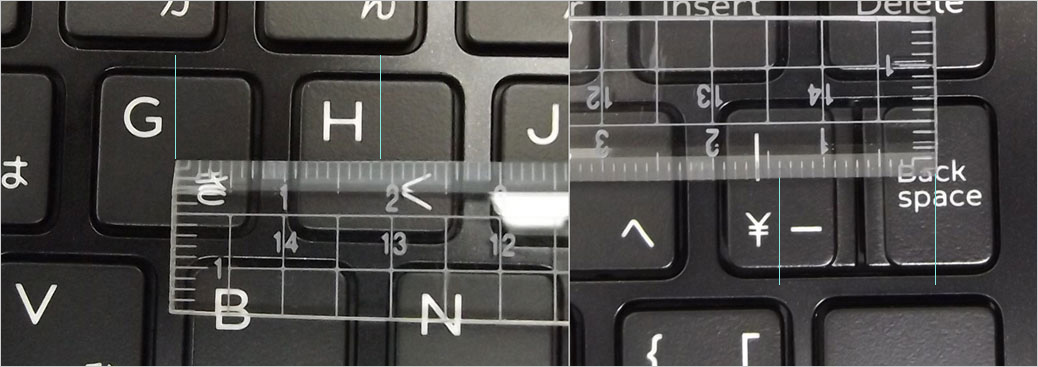 標準とも言える約19mm