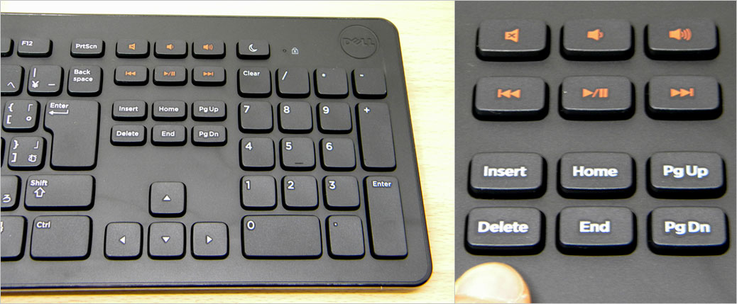 Fnキーとの同時押しは無い