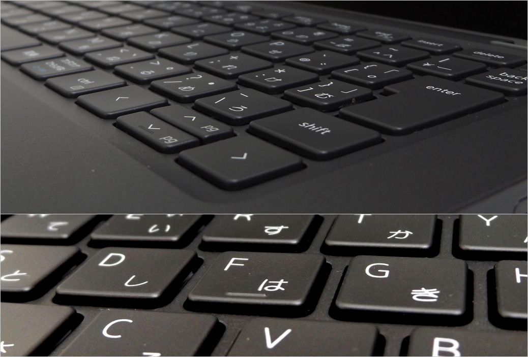 Latitude 7310 2-in-1のキートップ形状