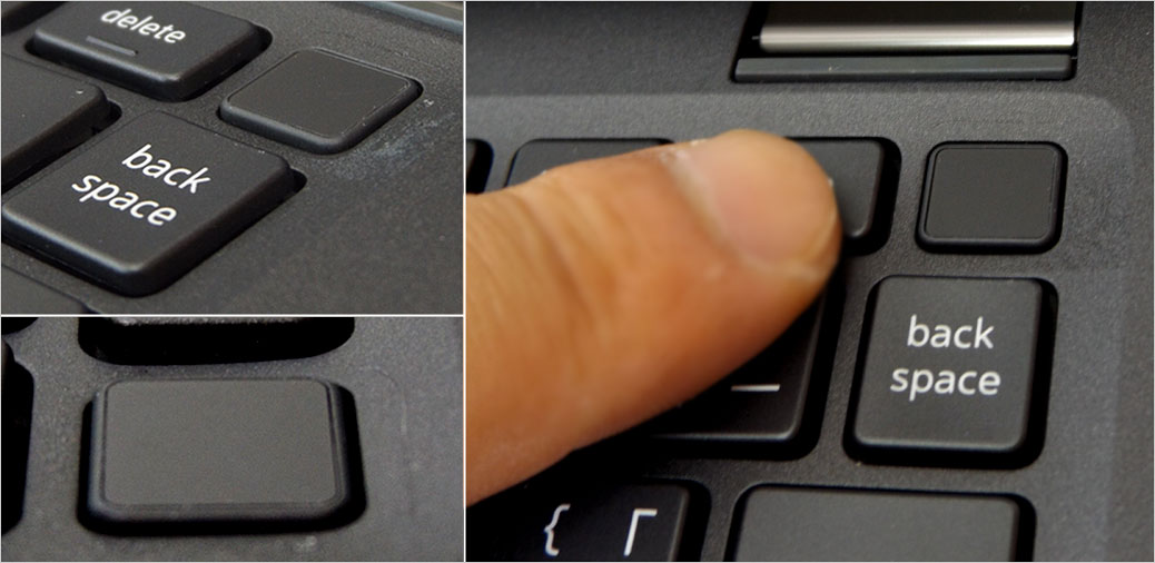 指紋認証リーダー統合型の電源ボタン