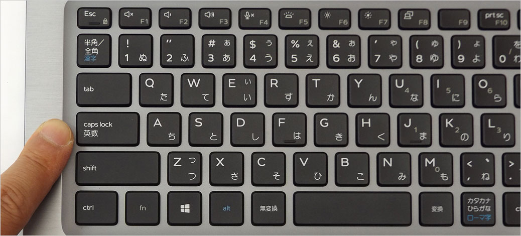 Latitude 9410のキーボード詳細画像