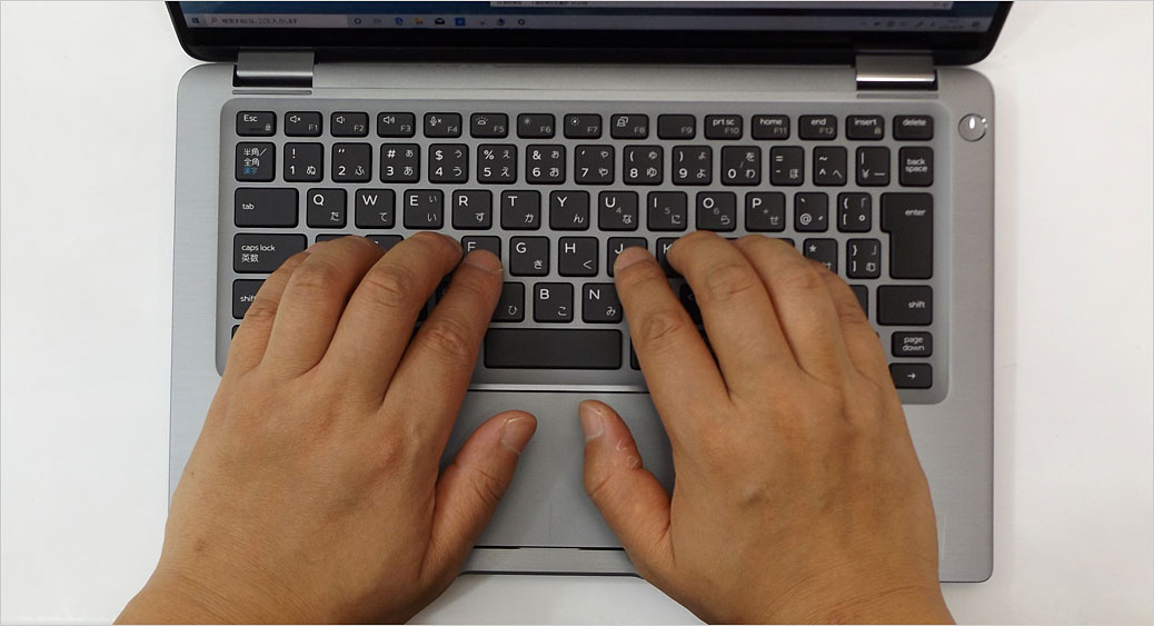 浮石型のアイソレーションキーボード