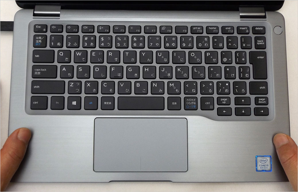 DELL Latitude 7400 2-in-1（P110G）でも同じキーボード