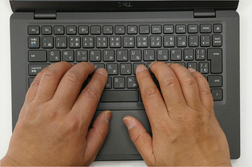 Latitude 7320で搭載した例（2022年1月レビュー）