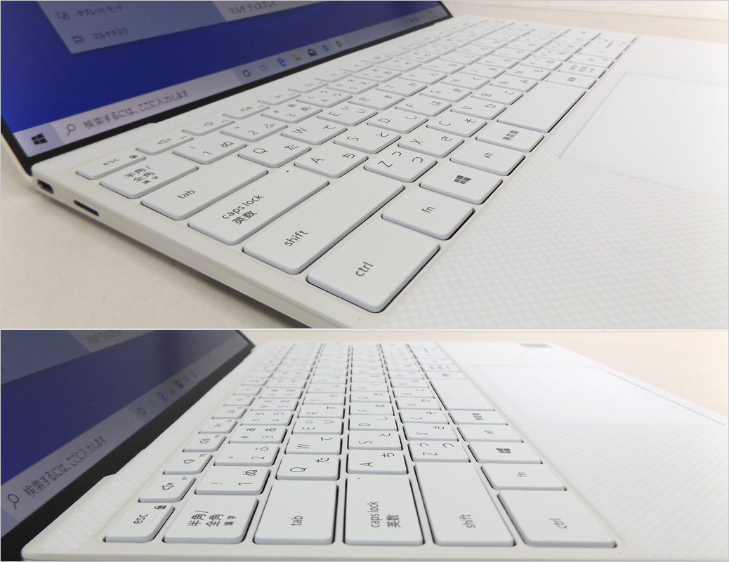 ブラック版で押下圧の調査を忘れていた