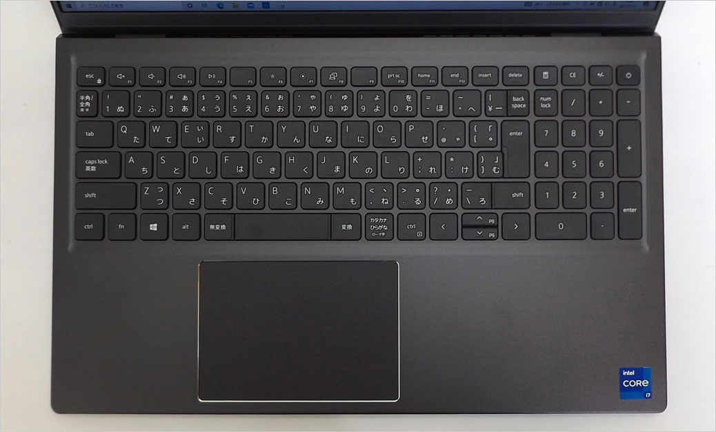 Vostro 5510で、このキーボードが搭載