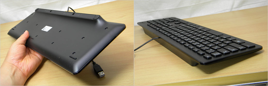 折りたたみ式のチルトスタンドは付いていない