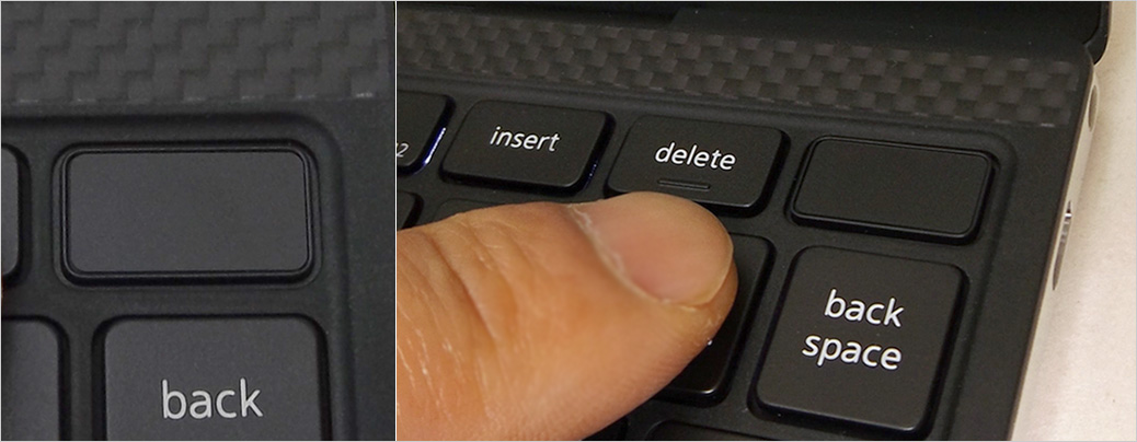 電源ボタンと統合した指紋認識リーダー