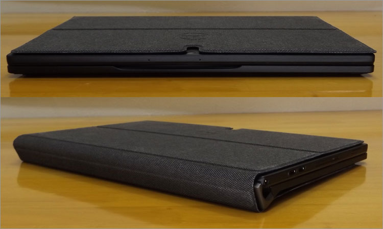 Latitude 12（7275）前面と背面