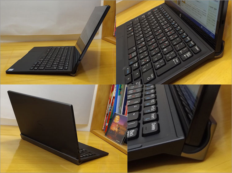 ディスプレイの角度調整はできないLatitude 12（7275）ディスプレイ