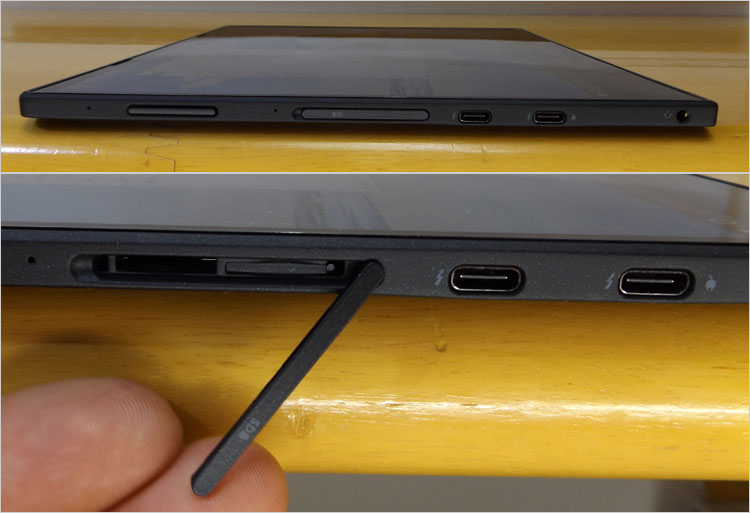 USB Type-C端子（Thunderbolt 3対応） × 2基