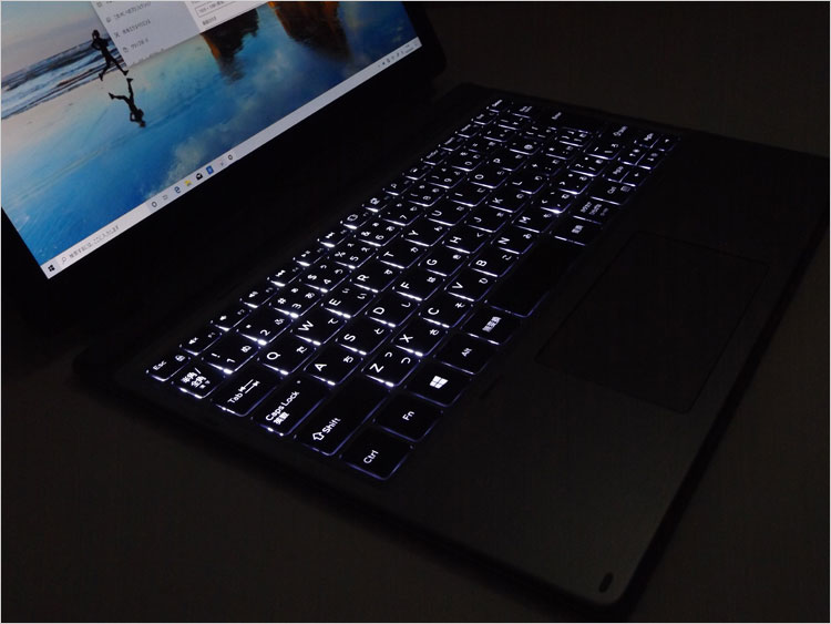 キーボードを活用している