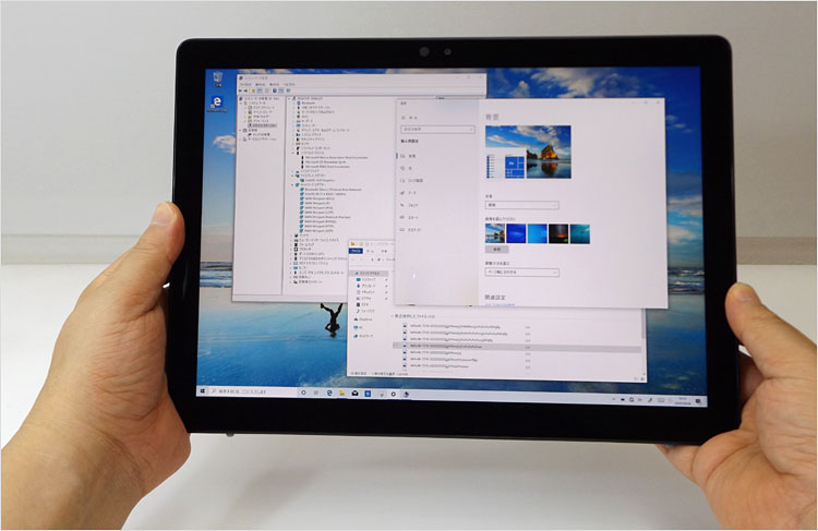 12.3インチ画面に1920 × 1280