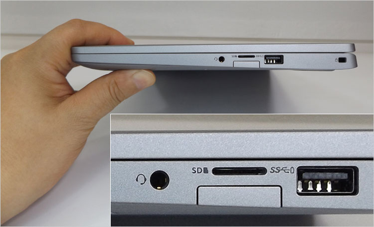 Latitude 5310 2-in-1の装備端子