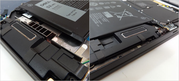 スピーカーコーンの搭載