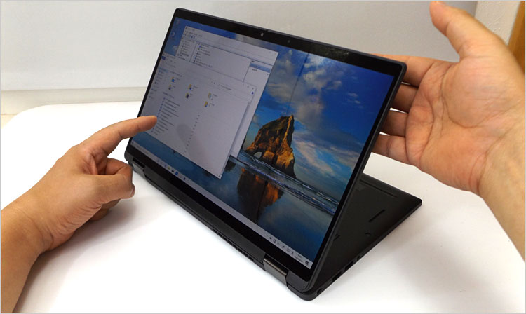 格好が「スタンドモード」