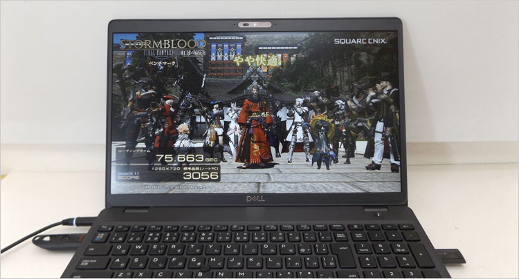 第8世代 Core i5-8365Uゲームのベンチマークテスト