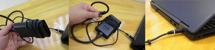 ACアダプタと電源ケーブル