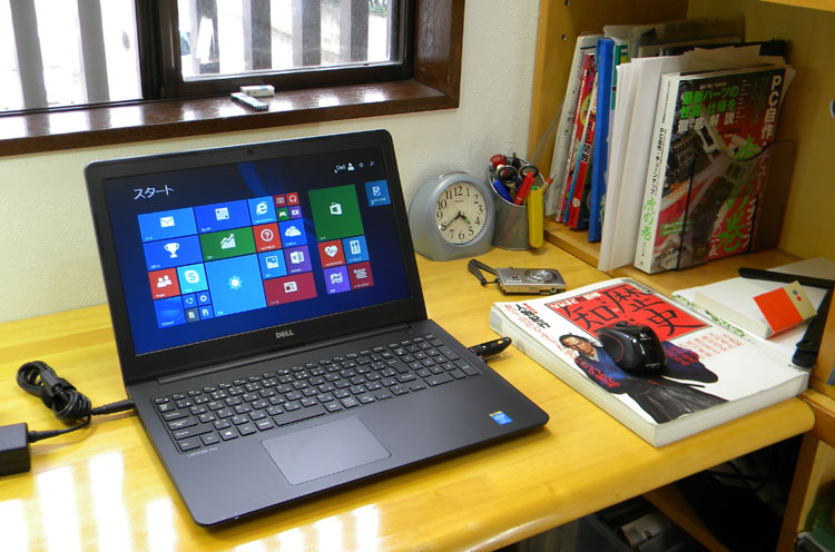 またまたLatitude 15 3000シリーズ（3550）を借りてきた