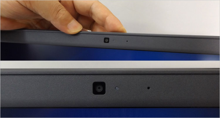 Webカメラを内蔵