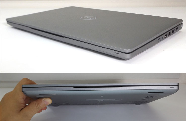 底面側の曲面にスピーカーを配置