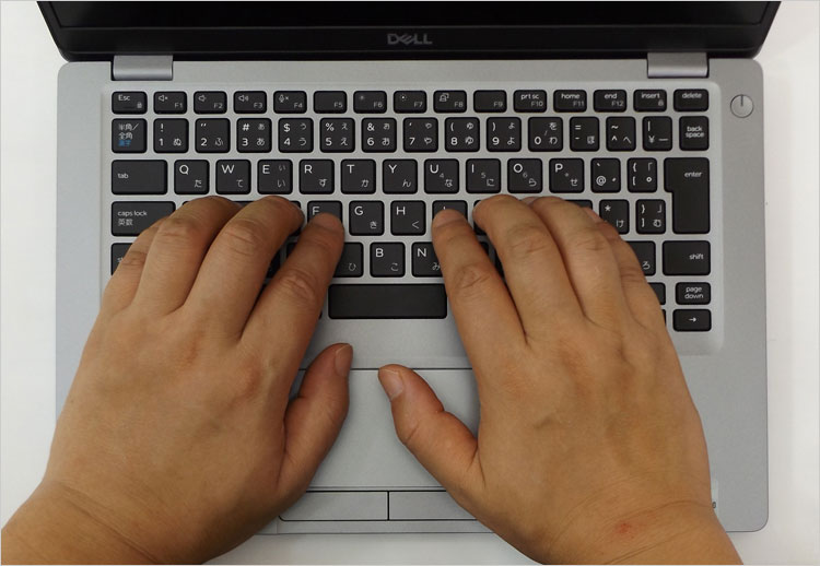 Latitude 5411のキーボード