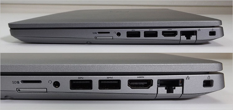 Latitude 5411実機を一例