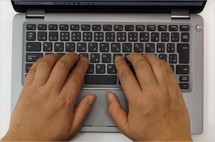 キーボードホームポジション