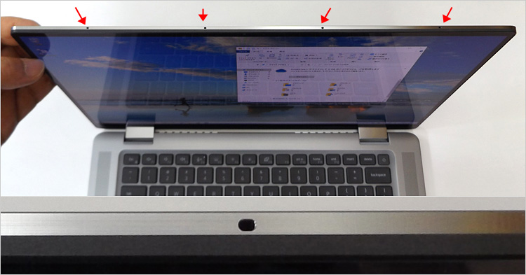 AUO107Dパネル　Latitude 9510 2-in-1で採用