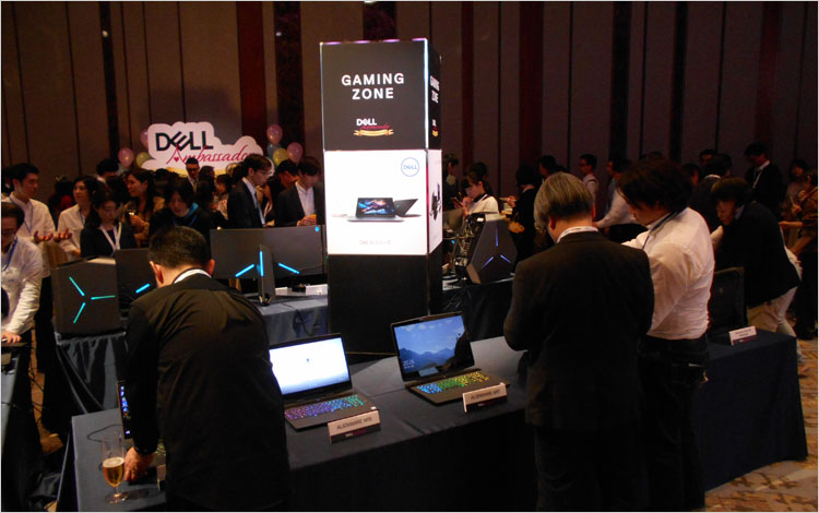 Gシリーズの展示