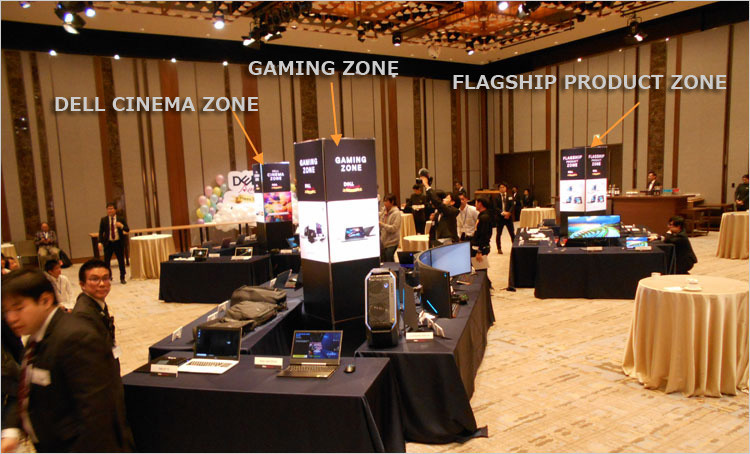 ゲーミングゾーンの標柱