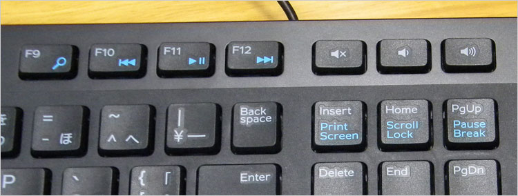 Fnキーと組み合わせるタイプ