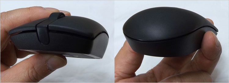 ワイヤレスマウス WM116pのデザイン