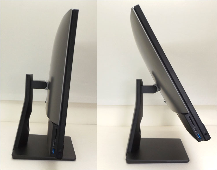 OptiPlex 7470のスイベル（左右回転）