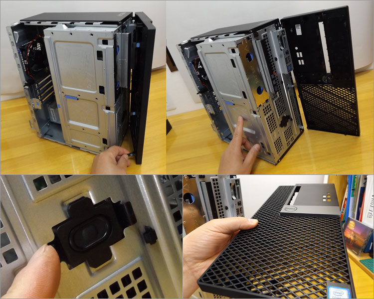 OptiPlex 5040ミニタワーにはスピーカを内蔵