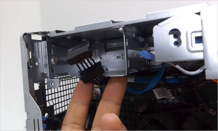 2.5インチベイが2基