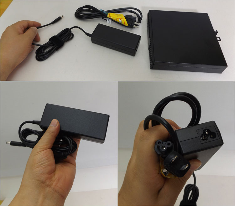 90W ACアダプタによる外付け