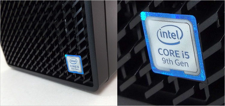 Core i5-9500入っているシール