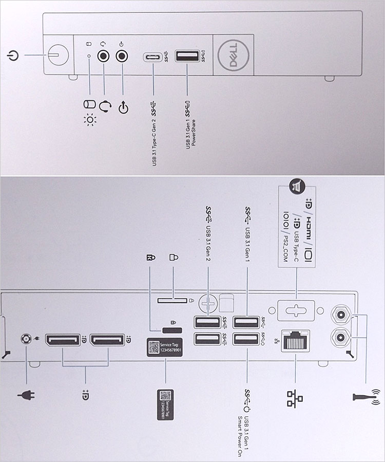 ビデオポートのスペースに端子のオプション追加