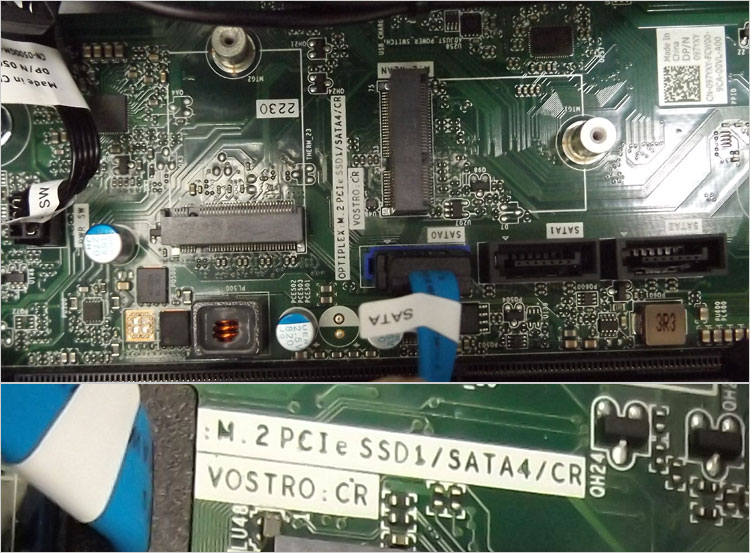 左側のはPCI Expressに対応するType 2230