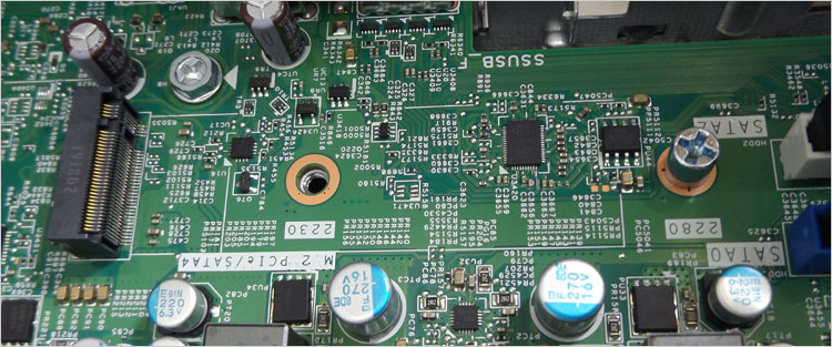 ストレージのM.2スロット