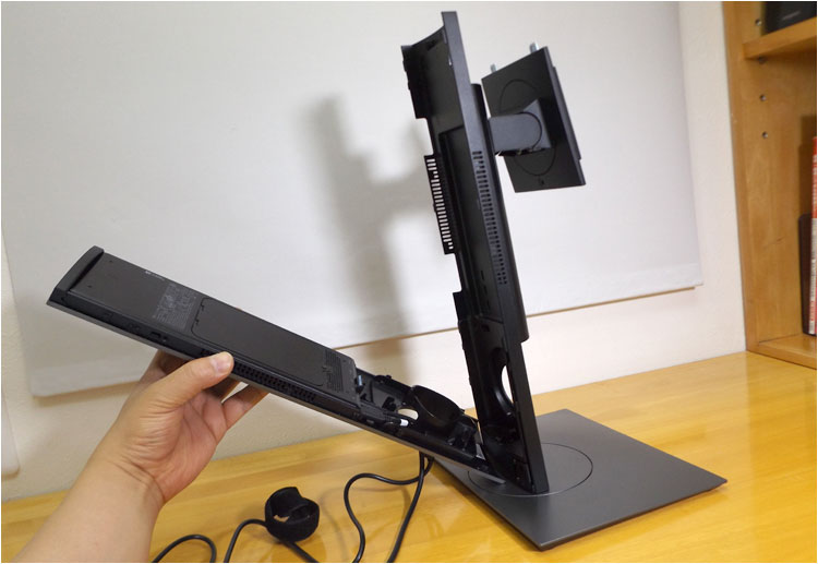 大元のスタンドにはめ込む