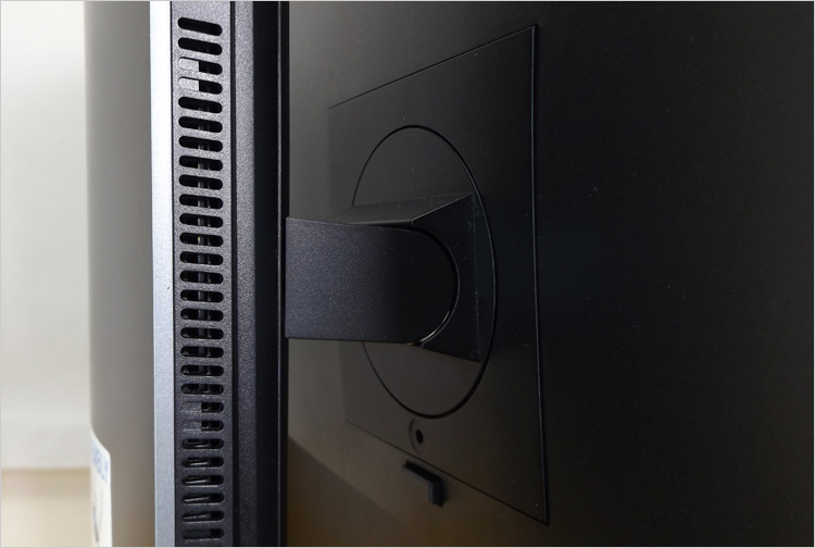 ディスプレイの縦位置回転