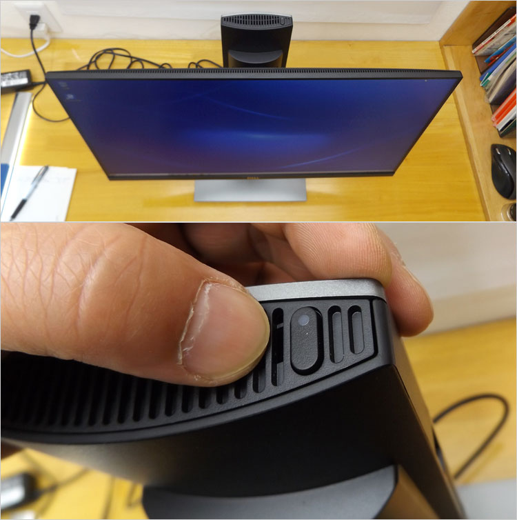 排気口（CPUファンの排気）スリット