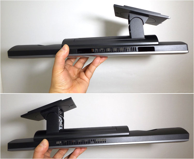 内部にOptiPlex 7070 ウルトラ本体を内蔵