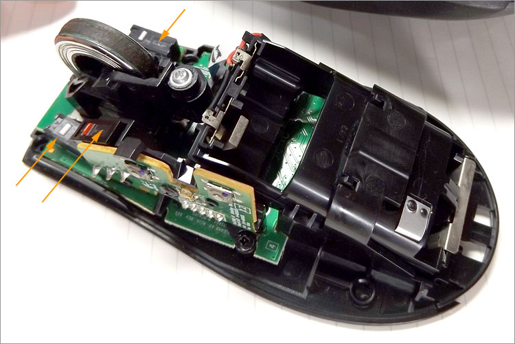 マウスのクリックがWクリック