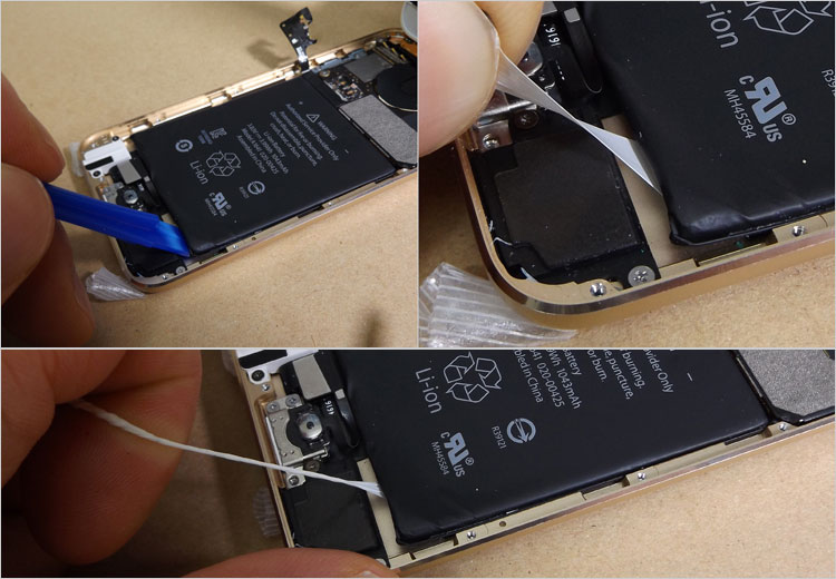 過放電したiPod Touch 第6世代（A1641 A1574）のバッテリー交換