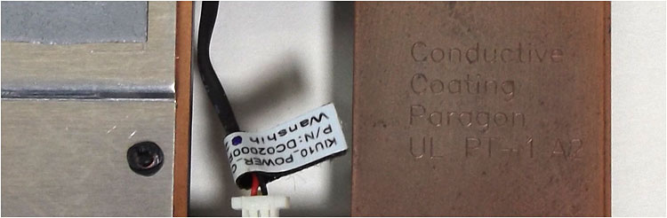 onductive Coating Paragonという刻印