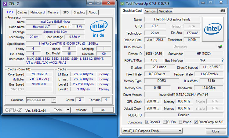 HD グラフィックス 4400